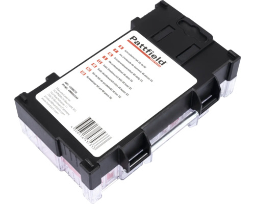 Pattfield skruvmejselbitset 48 delar S2 i fodral