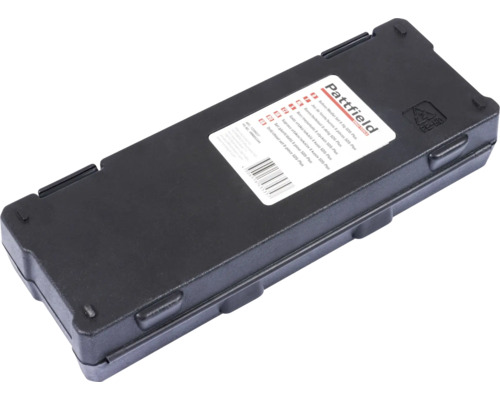 Pattfield borr- och mejselsats 8 delar SDS-Plus i en svart förvaringslåda