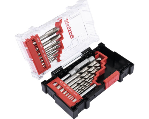 Gängverktygsset PATTFIELD HSS 2,5-10,2mm M3-M12 15-delar