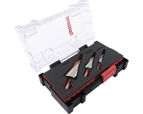 Stegborrset PATTFIELD 4-30mm 3-delar