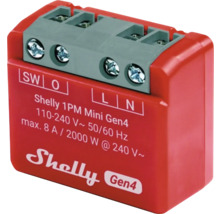 Shelly 1PM Mini Gen4 energimätningsrelä