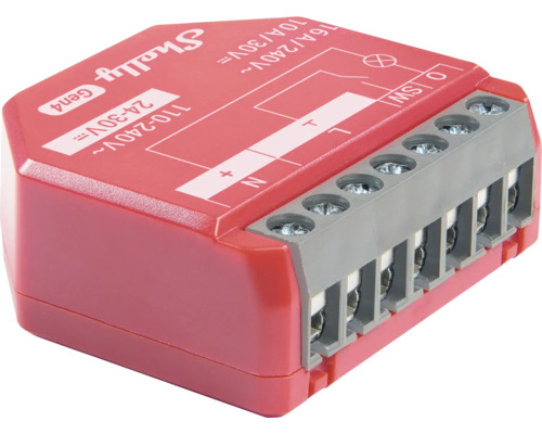 Shelly Gen4 relä för att koppla elektriska kretsar