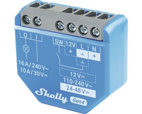 Shelly Gen4-brytare för hemautomation