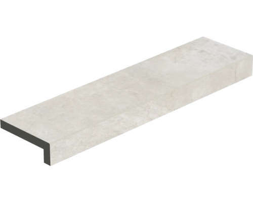 Poolsarg FLAIRSTONE Sand kantsten beige rak kant 60 x 15 x 5 cm Keramisk platta för trappsteg
