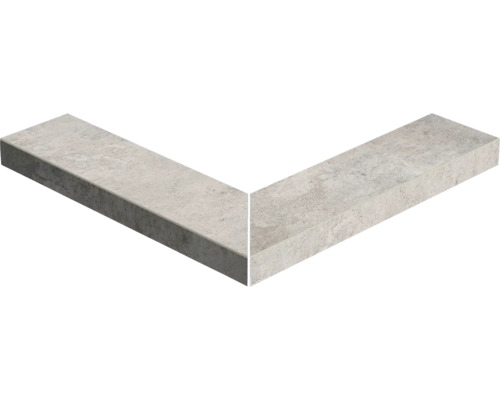 Poolsarg FLAIRSTONE Loft Grey ytterhörn grå rak kant 60 x 15 x 5 cm Poolsarg FLAIRSTONE Loft Grey ytterhörn grå rak kant 60 x 15 x 5 cm