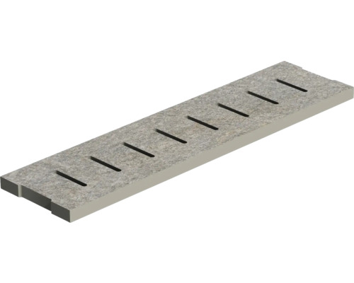 Poolsten FLAIRSTONE Luserna Doree avrinning grå rak kant 60 x 15 x 2 cm Poolsten FLAIRSTONE Luserna Doree avrinning grå rak kant 60 x 15 x 2 cm