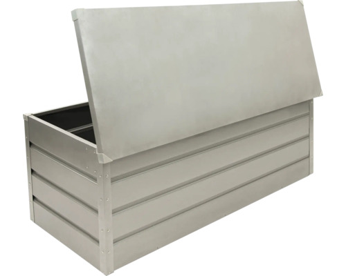 Öppen förvaringslåda i metall