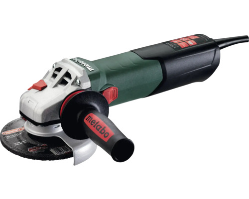 Metabo vinkelslip med slipskiva och extra handtag