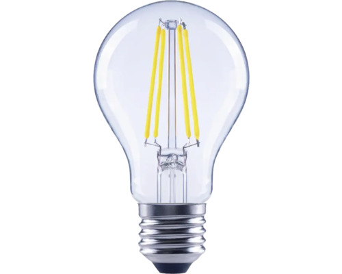 Klar LED-lampa med glödtråd