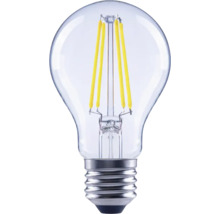 Klar LED-lampa med synliga glödtrådar