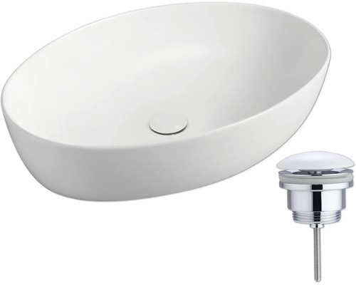 Tvättställsskål och bottenventil