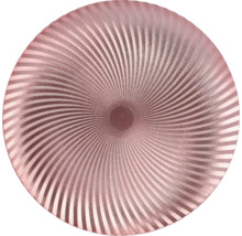 Dekorativ rund bordstablett med spiralmönster