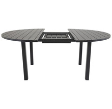 Matbord VENTURE HOME Marbella Ø140cm svart