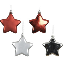 Dekorationsstjärnor för upphängning, julgransdekoration