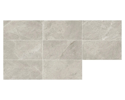 Rektangulära golvplattor med marmorlook