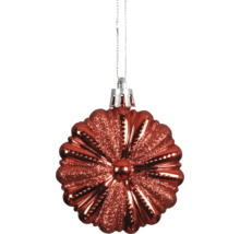 Glittrande julgranskuledekoration med hängare