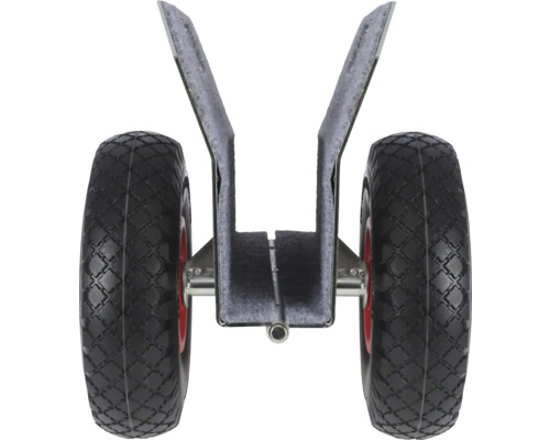 Båtvagn med två hjul