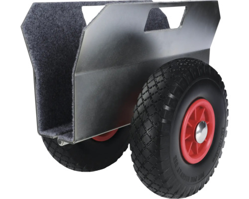 Möbelhjul med två hjul och filtklädsel