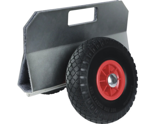 Möbelhjul med handtag och gummihjul