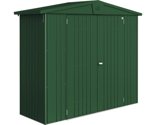 Redskapsbod i metall med dubbeldörr