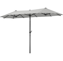 Dubbelt parasoll för utomhusbruk