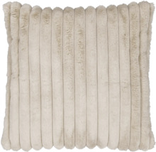 Prydnadskudde med vertikalt ribbmönster