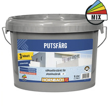 Hink putsfärg, silikonförstärkt för utomhusbruk, 5 liter