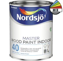 Snickerifärg NORDSJÖ Master Wood Paint Indoor 40 halvblank 1L