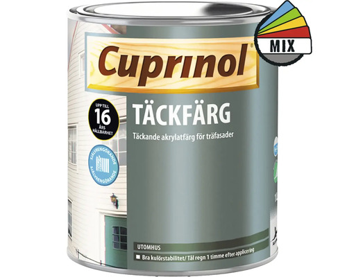 Täckfärg CUPRINOL vit 1L