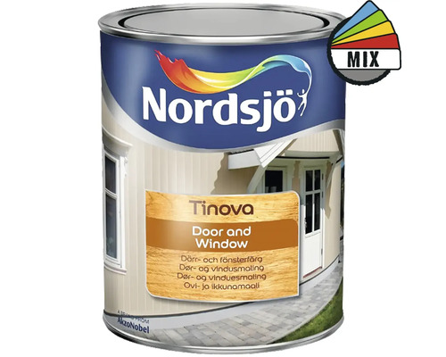 Snickerifärg NORDSJÖ Tinova Door & Window vit 1L