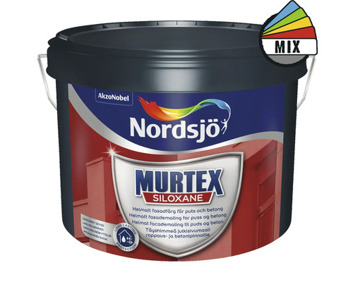 Fasadfärg NORDSJÖ Murtex Siloxane vit 2,5L