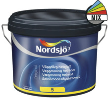 Nordsjö väggfärg, matt, 5 liter, lämplig för blandning