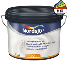 Färgburk med lack för träytor från Nordsjö