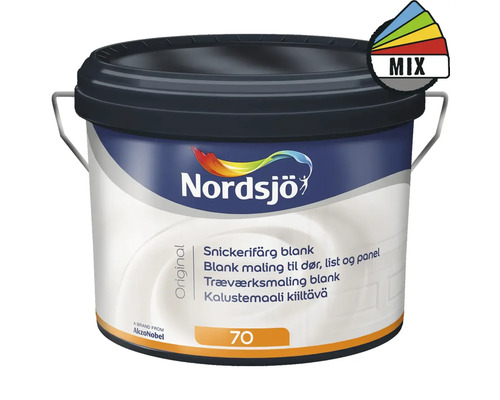 Snickerifärg NORDSJÖ Original blank vit 2,5L