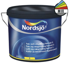 Nordsjö färgburk för tak- och väggfärg