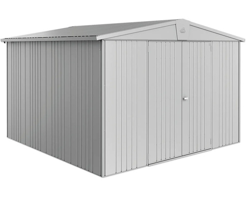 Redskapsbod i metall med dubbeldörr