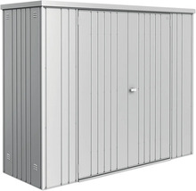 Redskapsskåp BIOHORT 230 227x83cm silver-metallic