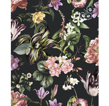 Blomstertapet med blommönster