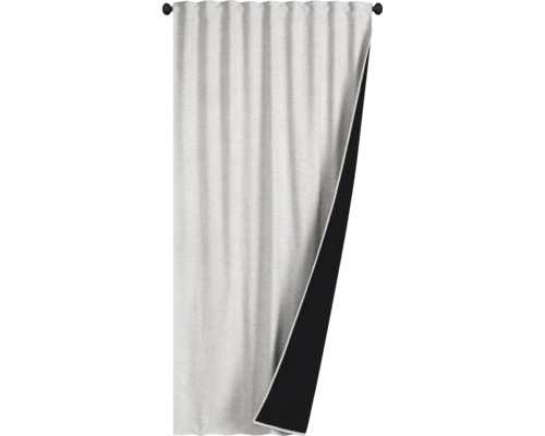 Mörkläggningsgardin med rynkbandsupphängning