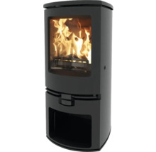 Braskamin Charnwood Arc-5 svart stål gjutjärn 5 kW