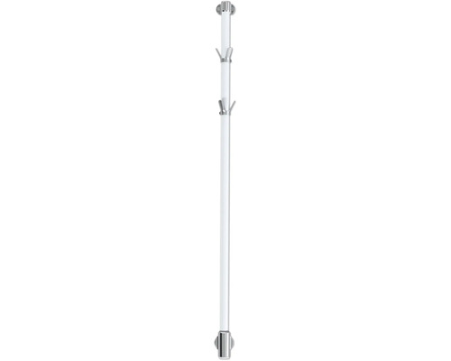 Handdukstork PAX Limbo timer vit rostfritt stål 7,5x139,9 cm IP44