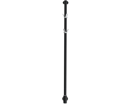 Handdukstork PAX Limbo timer svart rostfritt stål 7,5x139,9 cm IP44