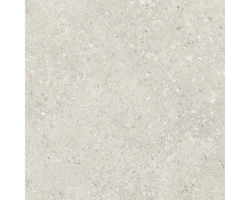 Närbild av en ljusfärgad klinkerplatta med matt yta