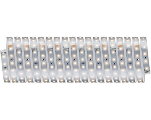 Flera LED-strips sida vid sida.