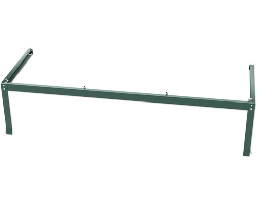 Metallramkonstruktion för trädgårdshus