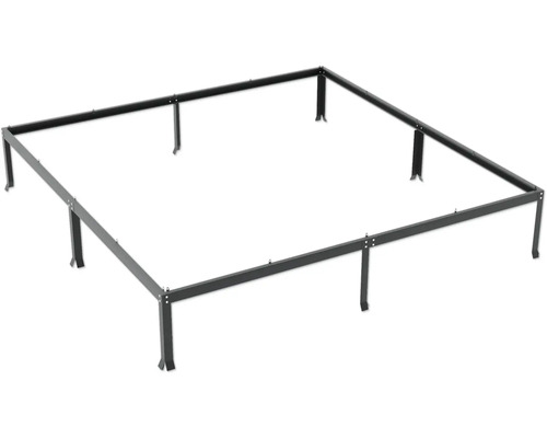 Metallram för terrassöverbyggnad