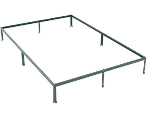 Metallram för trädgårdshus