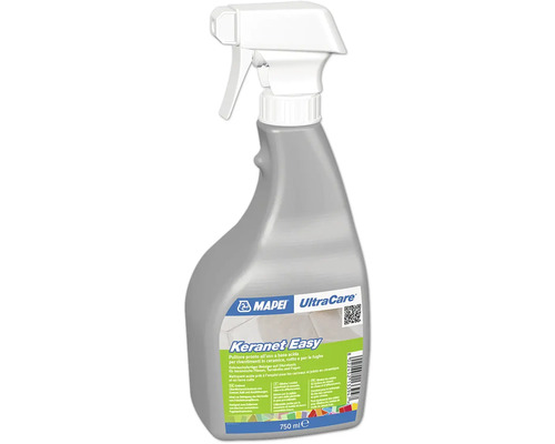 Syrarengöring MAPEI Ultracare Keranet Easy spray 0,75 liter syraspray för rengöring efter fogning