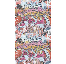 Tapet med graffitimotiv