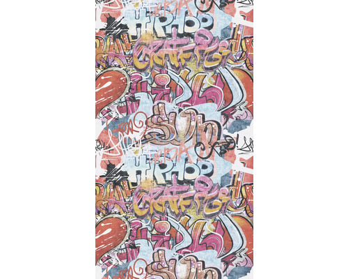 Tapet med graffitimotiv